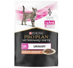 Purina Pro Plan Veterinary Diets Cat UR Φακελάκι 85g με σολομό Purina Pro Plan Veterinary Diets Cat UR Φακελάκι 85g με σολομό