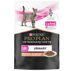 Purina Pro Plan Veterinary Diets Cat UR Φακελάκι 85g με σολομό Purina Pro Plan Veterinary Diets Cat UR Φακελάκι 85g με σολομό
