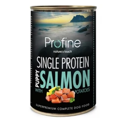 Profine Puppy Μονοπρωτεϊνική Κονσέρβα Σολομός 400gr Profine Puppy Μονοπρωτεϊνική Κονσέρβα Σολομός 400gr