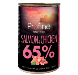 Profine Κονσέρβα Σκύλου 400gr με Σολομό και Κοτόπουλο Profine Κονσέρβα Σκύλου 400gr με Σολομό και Κοτόπουλο