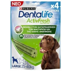 Purina Dentalife ActivFresh Large 4τμχ Purina Dentalife ActivFresh Large 4τμχ
