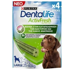 Purina Dentalife ActivFresh Large 4τμχ Purina Dentalife ActivFresh Large 4τμχ