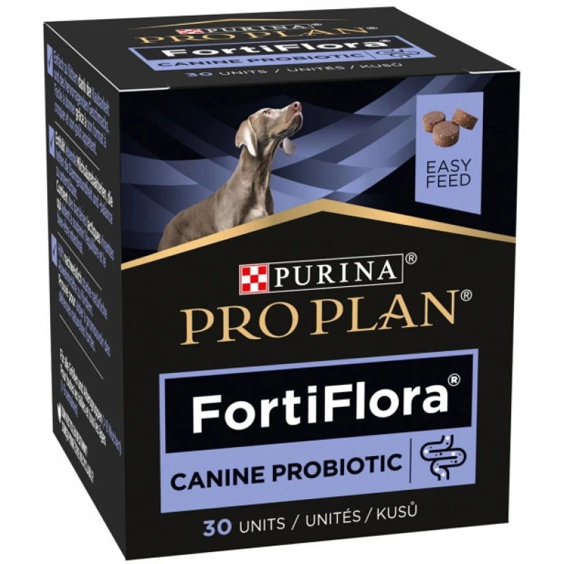 Purina Veterinary Diets Fortiflora Συμπλήρωμα Για Σκύλους 30 μασώμενα δισκία ΣΚΥΛΟΙ