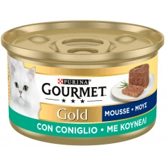 Purina Gourmet Gold  Mousse Με Κουνέλι 85gr Purina Gourmet Gold  Mousse Με Κουνέλι 85gr