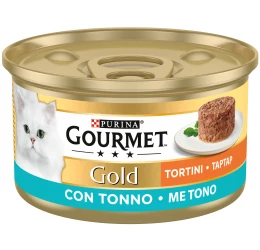 Purina Gourmet Gold Tartar Με Τόνο 85gr Purina Gourmet Gold Tartar Με Τόνο 85gr