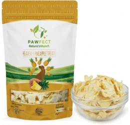 Αποξηραμένες Λιχουδιές για Σκύλους Pawfect Nature’s Munch Ανανά 40gr
