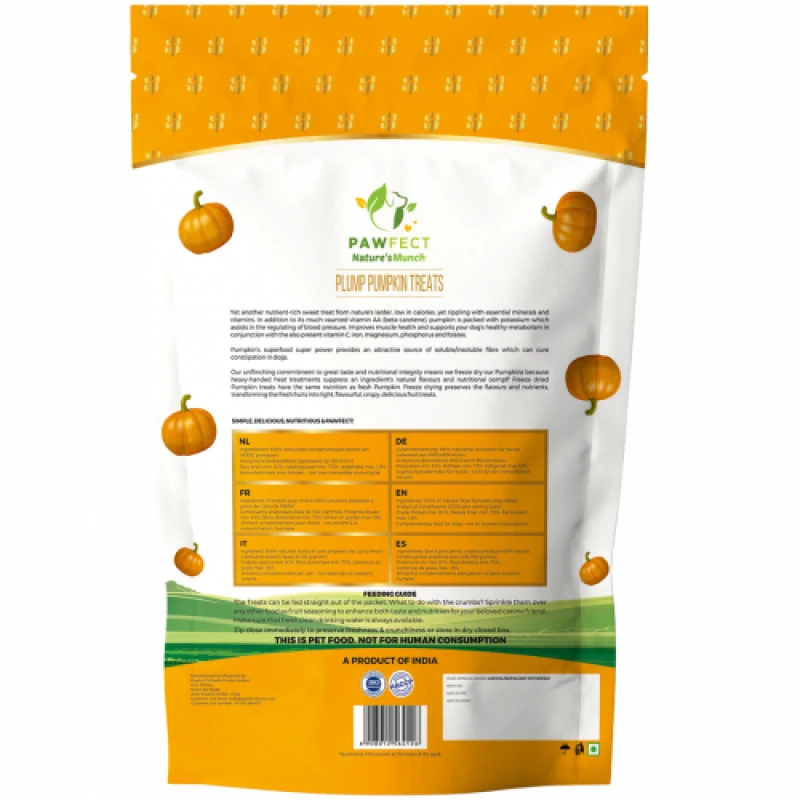 Αποξηραμένες Λιχουδιές για Σκύλους Pawfect Nature’s Munch Κολοκύθα 20gr Σκύλοι Αποξηραμένες Λιχουδιές για Σκύλους Pawfect Nature’s Munch Κολοκύθα 20gr Σκύλοι