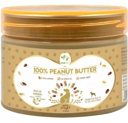 Λιχουδιά Σκύλου Pawfect 100% Φυσικό Φυστικοβούτυρο 275gr