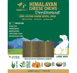 Λιχουδιά Σκύλου Pawfect Himalayan Chew Bar - Dentamust με Aloe Vera 3 x 140gr Λιχουδιά Σκύλου Pawfect Himalayan Chew Bar - Dentamust με Aloe Vera 3 x 140gr