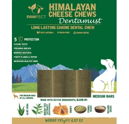 Λιχουδιά Σκύλου Pawfect Himalayan Chew Bar - Dentamust με Aloe Vera 3 x 65gr Λιχουδιά Σκύλου Pawfect Himalayan Chew Bar - Dentamust με Aloe Vera 3 x 65gr