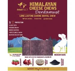 Λιχουδιά Σκύλου Pawfect Himalayan Chew Bar - Dentamust με Κράνμπερι 3 x 65gr Λιχουδιά Σκύλου Pawfect Himalayan Chew Bar - Dentamust με Κράνμπερι 3 x 65gr