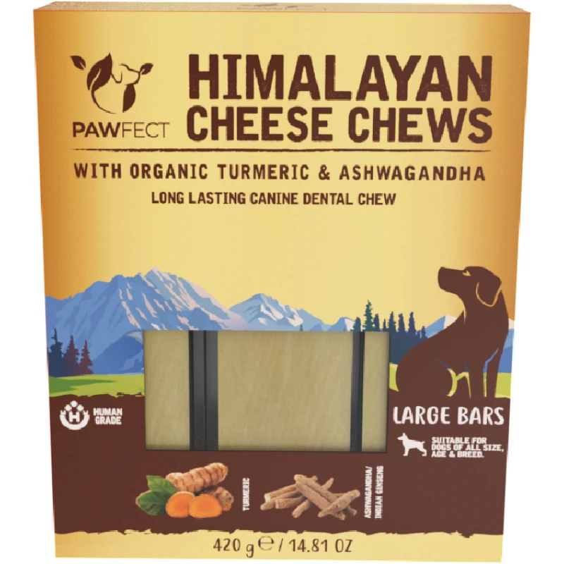 Λιχουδιά Σκύλου Pawfect Himalayan Chew Bar με Κουρκουμά & Ασβαγκάντα 3 x 140gr Σκύλοι Λιχουδιά Σκύλου Pawfect Himalayan Chew Bar με Κουρκουμά & Ασβαγκάντα 3 x 140gr Σκύλοι