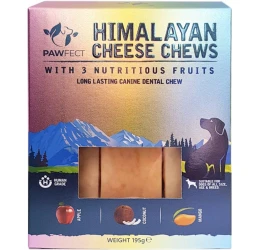 Λιχουδιά Σκύλου Pawfect Himalayan Chew Bar με Μήλο, Μάνγκο & Καρύδα 3 x 65gr
