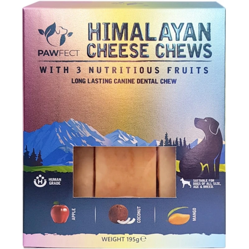 Λιχουδιά Σκύλου Pawfect Himalayan Chew Bar με Μήλο, Μάνγκο & Καρύδα 3 x 65gr Σκύλοι Λιχουδιά Σκύλου Pawfect Himalayan Chew Bar με Μήλο, Μάνγκο & Καρύδα 3 x 65gr Σκύλοι