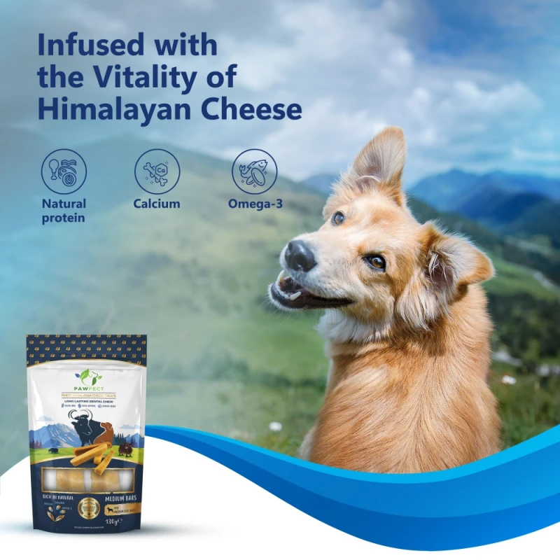 Λιχουδιά Σκύλου Pawfect Himalayan Chew Bar - Medium 130gr Σκύλοι Λιχουδιά Σκύλου Pawfect Himalayan Chew Bar - Medium 130gr Σκύλοι
