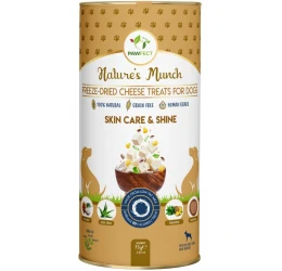Λιχουδιά Σκύλου Pawfect Natures Munch Freeze Cheese - Skin Care & Shine 75gr