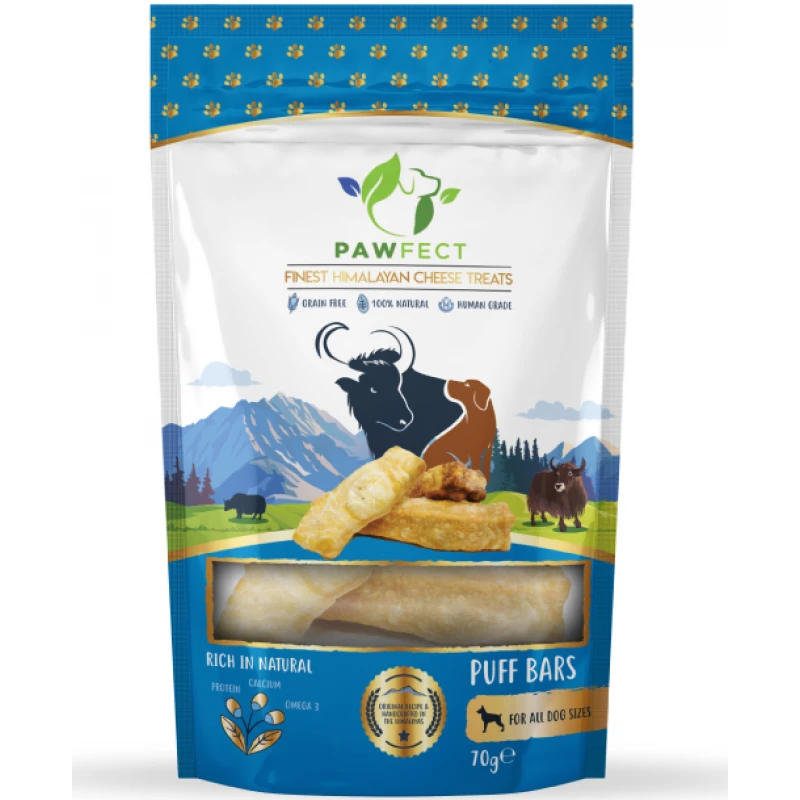 Λιχουδιά Σκύλου Pawfect Puff Bars 70gr Σκύλοι