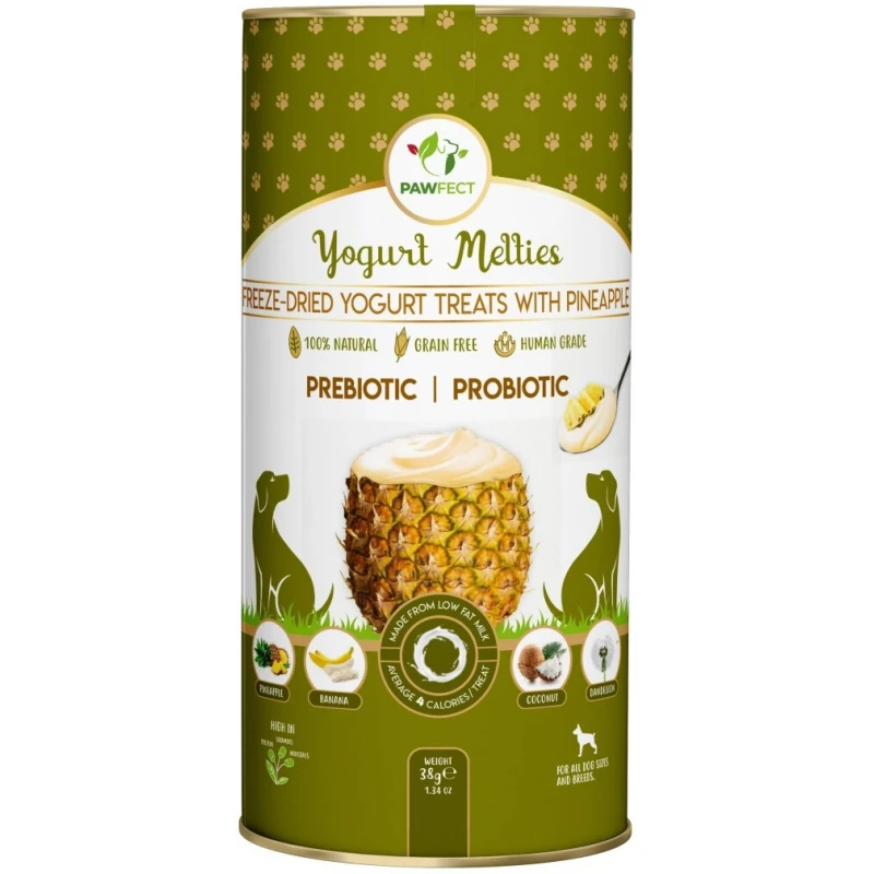 Λιχουδιά Σκύλου Pawfect Yogurt Melties με Ανανά 38gr Σκύλοι Λιχουδιά Σκύλου Pawfect Yogurt Melties με Ανανά 38gr Σκύλοι