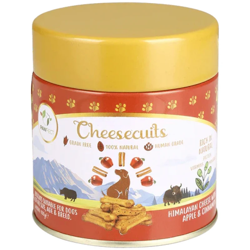 Μπισκότα Σκύλου Pawfect Cheesecuits με Μήλο & Κανέλα 100gr Σκύλοι Μπισκότα Σκύλου Pawfect Cheesecuits με Μήλο & Κανέλα 100gr Σκύλοι