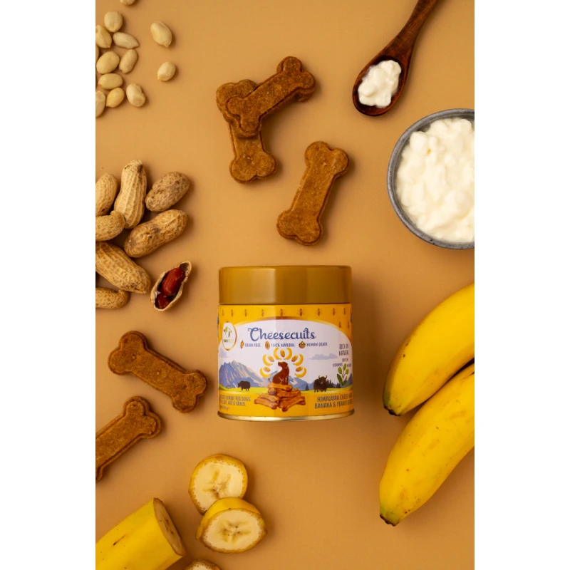 Μπισκότα Σκύλου Pawfect Cheesecuits με Μπανάνα & Φυστικοβούτυρο 100gr Σκύλοι Μπισκότα Σκύλου Pawfect Cheesecuits με Μπανάνα & Φυστικοβούτυρο 100gr Σκύλοι