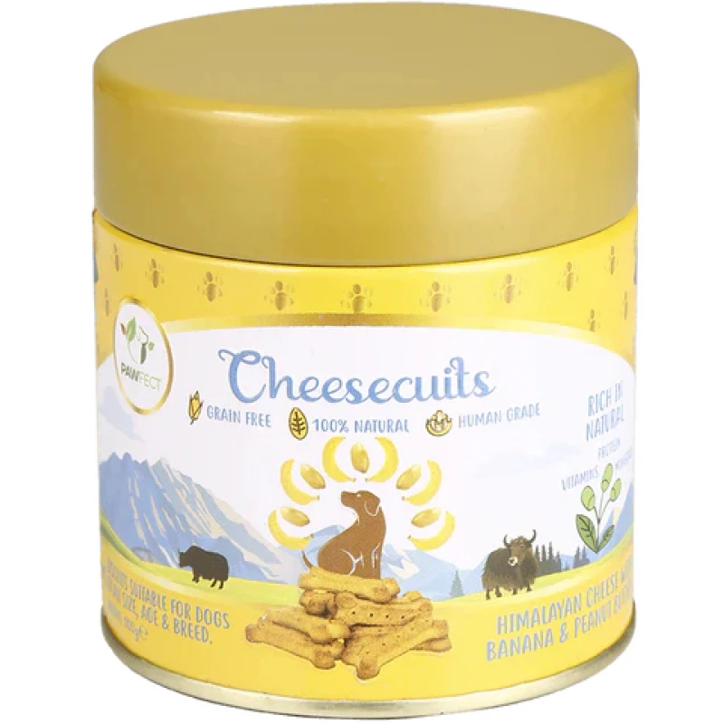 Μπισκότα Σκύλου Pawfect Cheesecuits με Μπανάνα & Φυστικοβούτυρο 100gr Σκύλοι Μπισκότα Σκύλου Pawfect Cheesecuits με Μπανάνα & Φυστικοβούτυρο 100gr Σκύλοι