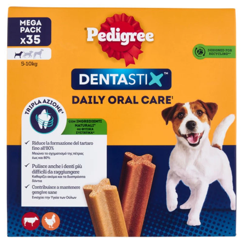Pedigree Dentastix Pack Mini 35 Τεμάχια Σκύλοι Pedigree Dentastix Pack Mini 35 Τεμάχια Σκύλοι