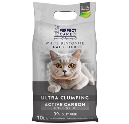 Άμμος Γάτας Perfect Care Active Carbon Μπετονίτης 10lt