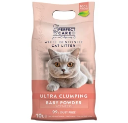 Άμμος Γάτας Perfect Care Baby Powder Μπετονίτης 10lt Άμμος Γάτας Perfect Care Baby Powder Μπετονίτης 10lt