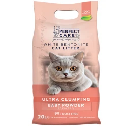 Άμμος Γάτας Perfect Care Baby Powder Μπετονίτης 20lt Άμμος Γάτας Perfect Care Baby Powder Μπετονίτης 20lt