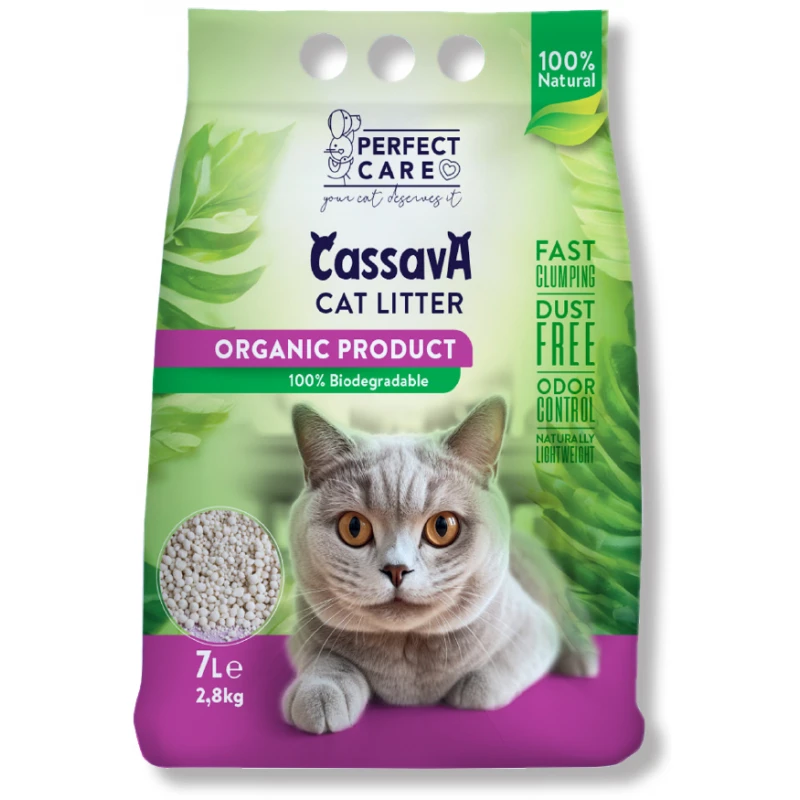 Άμμος Γάτας Perfect Care Cat Cassava 7lt Γάτες Άμμος Γάτας Perfect Care Cat Cassava 7lt Γάτες