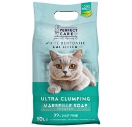 Άμμος Γάτας Perfect Care Marseille Soap Μπετονίτης 10lt