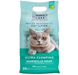 Άμμος Γάτας Perfect Care Marseille Soap Μπετονίτης 20lt