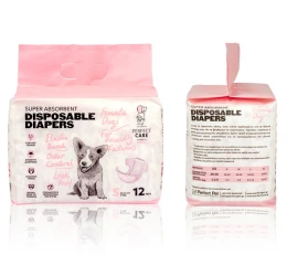 Πάνες-Βρακάκια Σκύλου Perfect Care Small (26-42cm) 12 τεμάχια