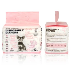 Πάνες-Βρακάκια Σκύλου Perfect Care XSmall (20-40cm) 12 τεμάχια Πάνες-Βρακάκια Σκύλου Perfect Care XSmall (20-40cm) 12 τεμάχια