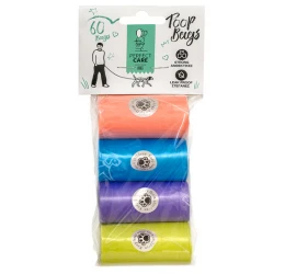 Σακουλάκια Περιττωμάτων Perfect Care Πολύχρωμα (Χωρίς Άρωμα) 4x15τμχ  Σακουλάκια Περιττωμάτων Perfect Care Πολύχρωμα (Χωρίς Άρωμα) 4x15τμχ