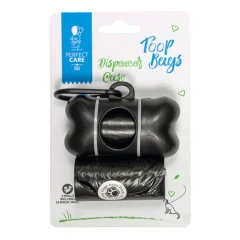 Θήκη για Σακουλάκια Perfect Care με 2 Ρολά x 15τμχ Μαύρο Θήκη για Σακουλάκια Perfect Care με 2 Ρολά x 15τμχ Μαύρο