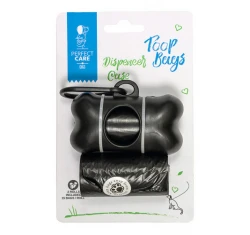 Θήκη για Σακουλάκια Perfect Care με 2 Ρολά x 15τμχ Μαύρο Θήκη για Σακουλάκια Perfect Care με 2 Ρολά x 15τμχ Μαύρο