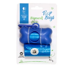 Θήκη για Σακουλάκια Perfect Care με 2 Ρολά x 15τμχ Μπλε Θήκη για Σακουλάκια Perfect Care με 2 Ρολά x 15τμχ Μπλε