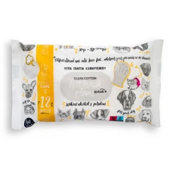 Υγρά Γάντια Καθαρισμού Σκύλου και Γάτας Perfect Care Clean Cotton 12 Τεμάχια Υγρά Γάντια Καθαρισμού Σκύλου και Γάτας Perfect Care Clean Cotton 12 Τεμάχια