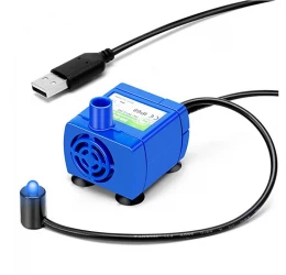 Αντλία Σιντριβανιού - Ποτίστρας Pet Interest Water Fountain Pump With Led Light (05583-05586/05591-05594)