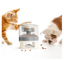 Διαδραστικό Παιχνίδι Σκύλου και Γάτας Round Fun Pet Feeder-B White 140 X 140 X 176mm Διαδραστικό Παιχνίδι Σκύλου και Γάτας Round Fun Pet Feeder-B White 140 X 140 X 176mm