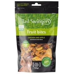 Λιχουδιές Pet Interest Tailswingers Bites Apple With Chicken 100gr Λιχουδιές Pet Interest Tailswingers Bites Apple With Chicken 100gr