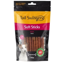 Λιχουδιές Σκύλου Tailswingers Μαλακά Στικς Πάπια 100gr Λιχουδιές Σκύλου Tailswingers Μαλακά Στικς Πάπια 100gr