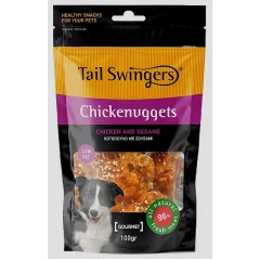 Λιχουδιές Σκύλου Tailswingers Κοτομπουκιές με Σουσάμι 100gr Λιχουδιές Σκύλου Tailswingers Κοτομπουκιές με Σουσάμι 100gr