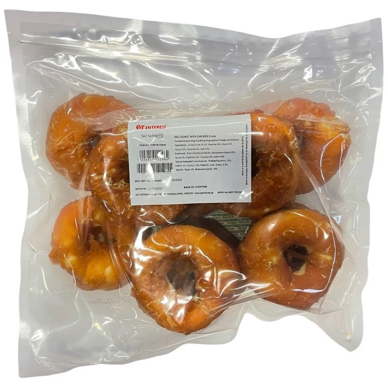 Λιχουδιές Σκύλου Tailswingers Deli Donut With Chicken Small 8cm (10pcs) ΣΚΥΛΟΙ