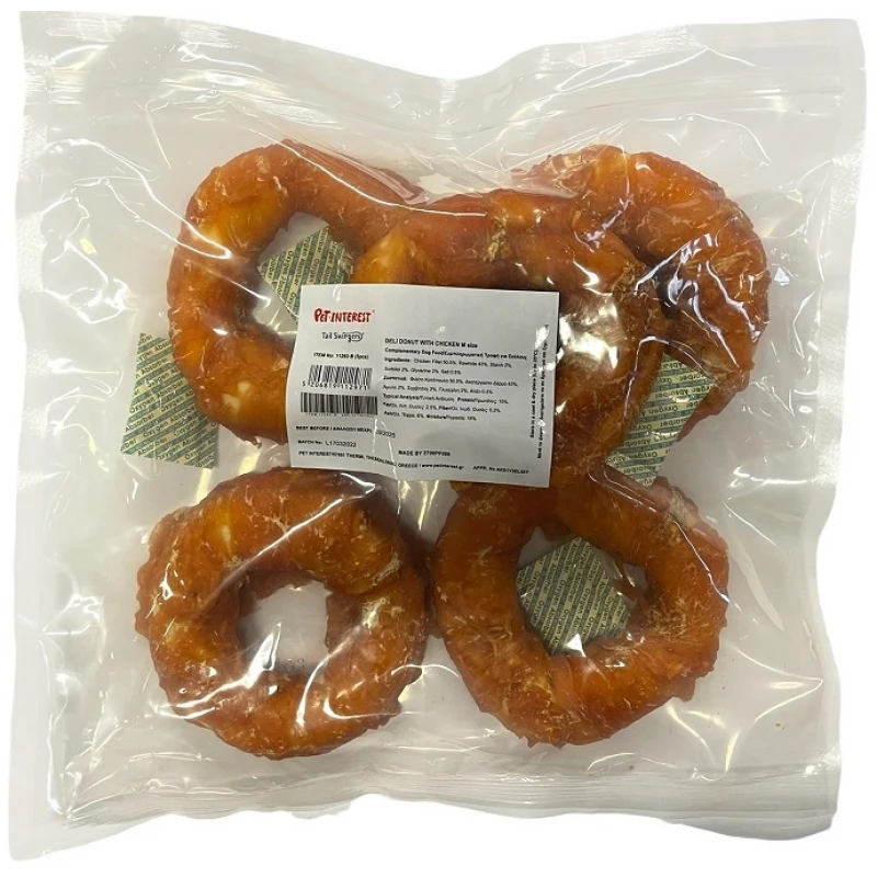 Λιχουδιές Σκύλου Tailswingers Deli Donut with Chicken Medium 12cm (5pcs) ΣΚΥΛΟΙ