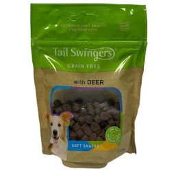 Λιχουδιές Σκύλου Tailswingers Grain Free Deer Semi Moist 125gr Λιχουδιές Σκύλου Tailswingers Grain Free Deer Semi Moist 125gr
