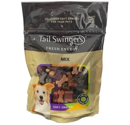 Λιχουδιές Σκύλου Tailswingers με Mix Κρεάτων και Δημητριακά 125gr Λιχουδιές Σκύλου Tailswingers με Mix Κρεάτων και Δημητριακά 125gr