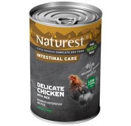 Υγρή Τροφή Σκύλου Naturest Intestinal Care Κοτόπουλο με Ρύζι 400gr Υγρή Τροφή Σκύλου Naturest Intestinal Care Κοτόπουλο με Ρύζι 400gr