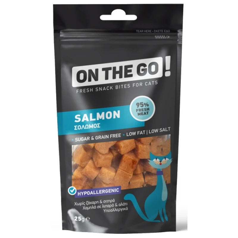 Λιχουδιές Γάτας  Pet Interest On The Go Salmon 25gr ΓΑΤΕΣ